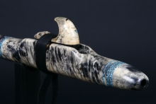 Boxelder Burl Native American Flute, Minor, Mid G-4, #E43A